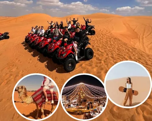 ATV Ride Dubai AED 100 per person desert experience